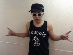 画像5: [LOU DOG]LOUDOG Skateタンクトップ -Black-