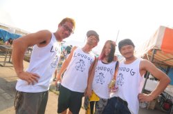 画像1: [LOUDOG]-LOUDOG skate TANK TOP-White-