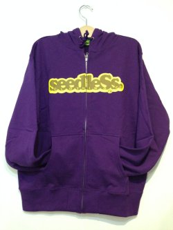 画像1: ☆SALE50%オフ!![seedleSs]coop zip hoody‐Purple‐※Mサイズのみ