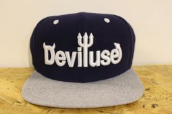 画像1: [Deviluse] Logo Snap Back Cap