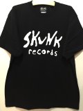[SKUNK records]-FRONT Logo S/S Tee-BLACK-