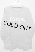 [range]range logo L/S tee -Gray-　