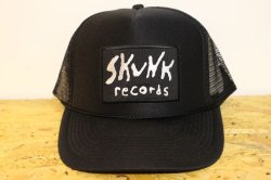 画像1: [SKUNK records] Mesh CAP -Black-