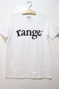 [range] logo S/S Tee -White/Black-