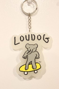 画像1: [LOU DOG] LOU DOG ゾウさん蓄光KEYHOLDER-クリア-