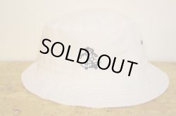 画像1: [LOU DOG] BUCKET HAT Skate -White-