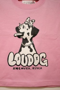 画像3: [LOU DOG] LOU DOG Girls-2 Tee(90cm〜130cm)-ライトピンク-