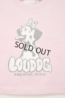 画像3: [LOU DOG] LOU DOG Girls-2 Tee(90cm〜130cm)-ライトピンク-