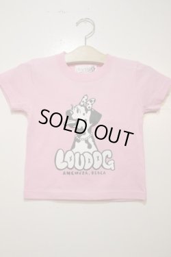 画像2: [LOU DOG] LOU DOG Girls-2 Tee(90cm〜130cm)-ライトピンク-