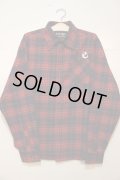 ☆SALE50%OFF [range] range original check nel shirts -Red×Navy- ※Mサイズのみ