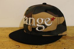 画像1: ［range] range combinationl snap back cap -カモ/ブラック-
