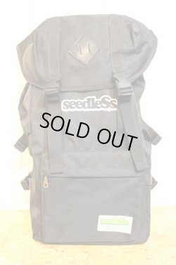 画像1: [seedless] Coverd back pack-Black-