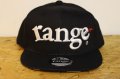 ［range] range original snap back cap -Black/White-