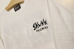 画像2: [SKUNK records] CLASSIC LOGO ロングスリーブ -White-