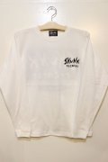 [SKUNK records] CLASSIC LOGO ロングスリーブ -White-
