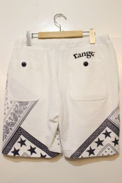 画像3: [range] pile bandanna print shorts -white-