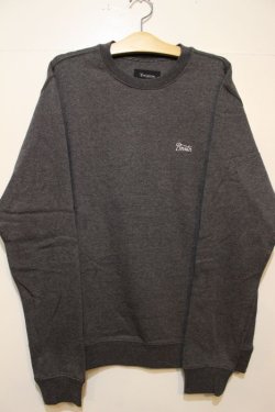 画像1: 【BRIXTON】POTRERO CREW FLEECE -CHACORL HEATHER-※Mサイズのみ