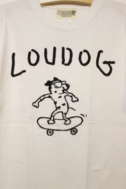 画像2: [LOU DOG] LOUDOG Skate S/STee-WHITE-