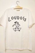[LOU DOG] LOUDOG Skate S/STee-WHITE-
