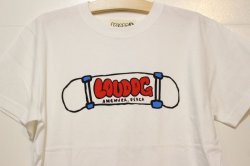 画像2: [LOU DOG] LOU DOG スケボーTee -White- 