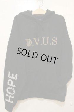 画像1: SALE70％OFF!! [Deviluse]DVUS Dropshoulder pullover Hooded-Black-　※Mサイズのみ