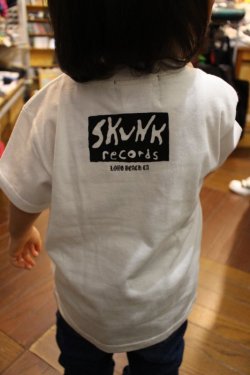 画像7: [SKUNK records] SKUNK KIDS S/STee(100cm/110cm/120cm/130cm/140cm/150cm)-WHITE-