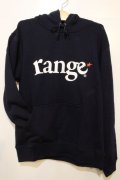 [range] range logo sweat pullover Hoody-Navy- 