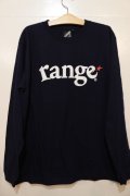 [range]range logo L/S tee -Navy-　