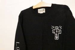 画像3: [LOU DOG] LOU DOGTOWN ロングスリーブ -black-