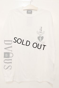 画像1: ※SALE30%OFF  [Deviluse] TRUE L/S Tee-White-