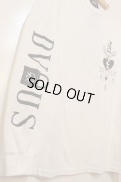 画像2: ※SALE30%OFF  [Deviluse] TRUE L/S Tee-White-