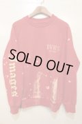 ※SALE70%OFF [Deviluse] Bleach Crewneck-Red-※Mサイズのみ