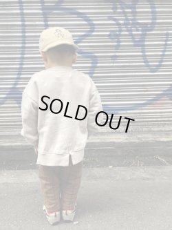 画像6: [LOU DOG] LOU DOG kids LOGO スエット-natural-