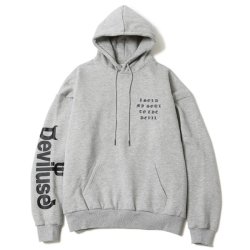 画像1: [Deviluse]Sould My Soul Pullover Hooded -Gray-