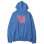 画像1: [Deviluse]Flame Heart Pullover Hooded -Brigh Blue- (1)