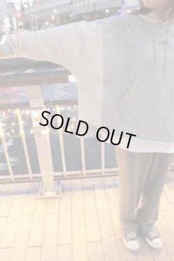 画像2: [LOU DOG] LOU DOGバイカラーフーディー-Gray-