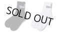 [DEVILUSE] Logo Shorts Socks -Black/White-