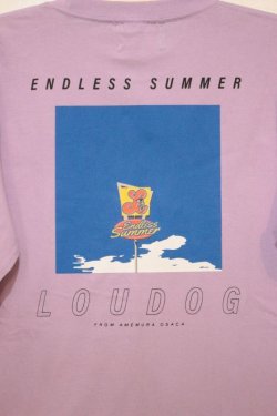 画像2: [LOU DOG] LOUDOG "Endless Summer" SKY L/S Tee -light purple-