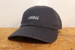 画像1: [LOUDOG] LOU DOGゆるロゴローキャップ-チャコール-