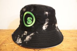 画像1: [seedleSs] sd tie-dye backet hat-white tie-dye-