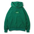 [Deviluse]Box Logo Pullover Hooded -Green-