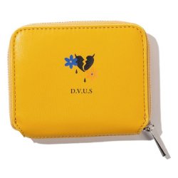 画像4: [DEVILUSE]Heartaches Plants Mini Wallet -Black/Yellow/Green-