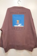 [LOU DOG] LOUDOG  "Endless Summer" SKY ビッグスウェット L/S -Merlot-　