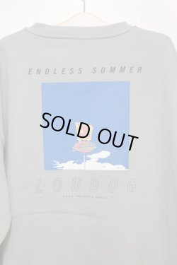 画像2: [LOU DOG] LOUDOG  "Endless Summer" SKY ビッグスウェット L/S -Smoky green- 