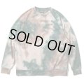 [Deviluse] Tie Dye Crewneck -Green- ※Lサイズのみ