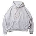 [Deviluse]Small Logo Pullover Hooded -Ash-