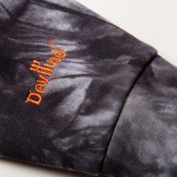 画像5: [Deviluse]Tie Dye Pullover Hooded-Black-