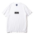 [DEVILUSE] Box Logo T-shirts-White-