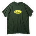 [DEVILUSE] Oval Logo T-shirts-Green-