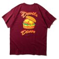 [DEVILUSE] Devil's Diner T-shirts-Maroon-